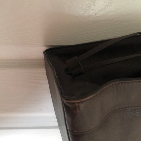 Talbots brown faux leather pocket book - Picture 4 of 5